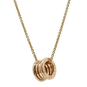BVLGARI B-zero1 B.zero1 Bzero1 Necklace Pendant 18KPG 750PG Pink Gold 352814